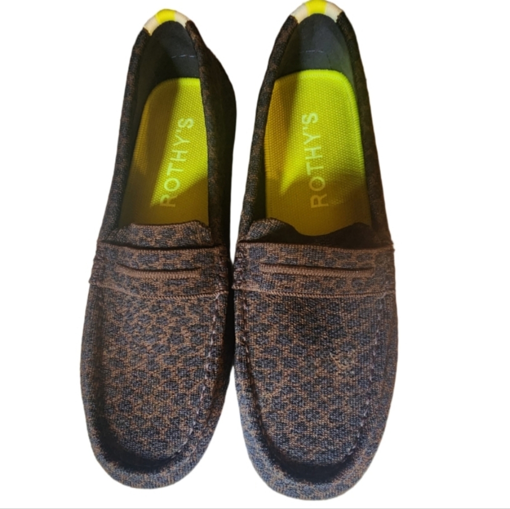 Rothy's The Espresso Spot Women's Driving Loafers Size 10.5